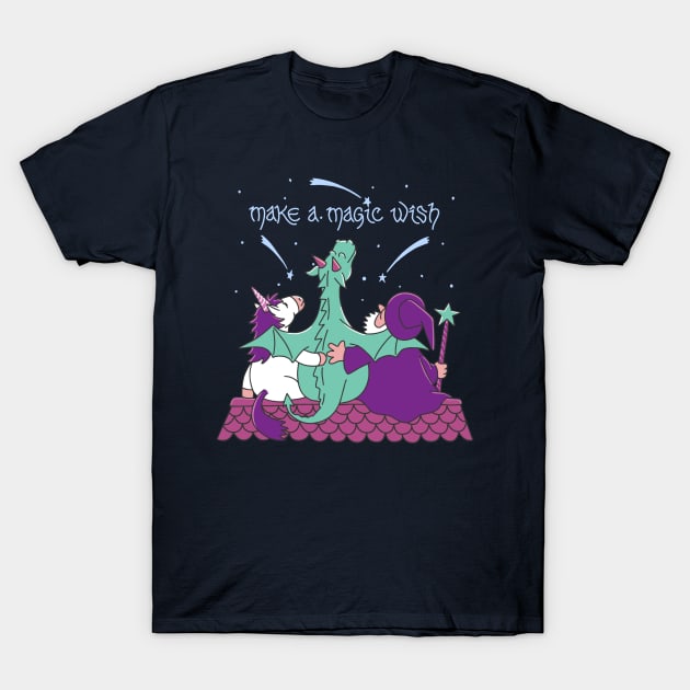 MAKE A MAGIC WISH T-Shirt by gotoup